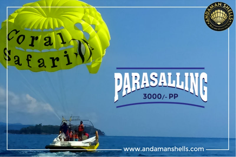 Parasailing in Andaman